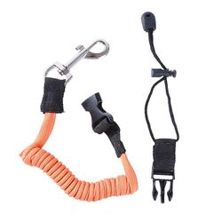 Elastisk kajak Kano Padle Snor Surfbræt Surfsnor Sikkerhedsreb snor orange