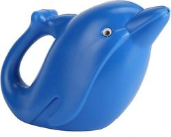 1200ml rannalla kastelukannu lelut lapsi puutarha vesikannu, rantalelu puutarhanhoito ripottele ruukku (delfiinin sininen) dolphin blue
