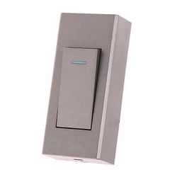 1kpl 1-ryhmäinen 2-suuntainen pinta-asennuskytkin, johdon ripustusasennus, sängyn viereen tarkoitettu päälle/pois-ohjauslamppu, seinävalaisinkytkin...