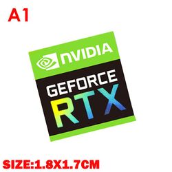 Näytönohjaimen tarra RTX 2080ti 2070 2060 Titan Vr GTX 1650 1660ti etiketti A1