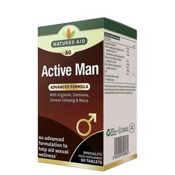 Natures Aid Luonto ' s Aid Active Man tabletit 60 (131620)
