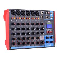 Allbestlife Ct80s-usb 8 Kanal Digtal Mic Line Audio Mixer Console eu plug