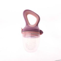 Skandinavisk stil Moderne giftfri Toddler Nibbler Sut Feeder (lilla Pink)