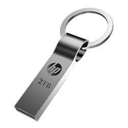 HP Metal USB-penna 2tb USB 3.0 Pendrive Memory Stick Flashdrive De tao 2tb (2 tb)