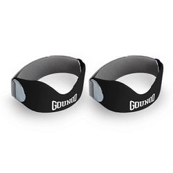 GOUNOD BGD001 1 pari ammattimaista polvilumpiohihnaa koripalloon juoksuun pyöräilyyn meniskisuojaan urheiluun Monivärinen Black