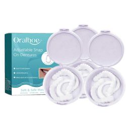 Veenora Clip-On -viilut, Lonryd Smileflex, säädettävät napsautushampaat 3pcs