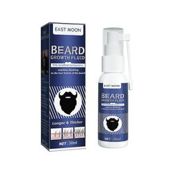 Beard Growth Liquid Men's Beard Growth Care Vedlikeholdsløsning Fuktighetsgivende skjegg tykk vekst 30ml(2pcs)