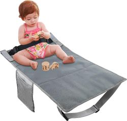 Mxfz Toddler Airplane Travel Bed, Fly Footrest For Kids Seat Extender, Bærbar Toddler Travel Bed, Flybenstøtte for børn at ligge ned, 79 * 44