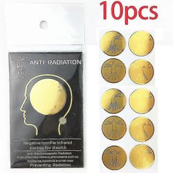 Anti Radiation Protector Tarra Matkapuhelimen kannettava tietokone Ions Emf salpaaja 10kpl