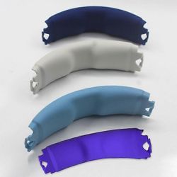 Langattomille Skullcandy Crusher Evo -kuulokkeille silikoninen pääpannan kansiosa Violetti