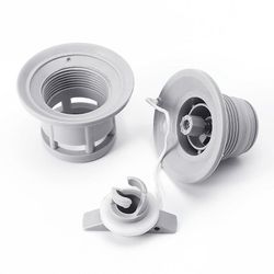 6 huller oppustelige Båd Raft Jolle Kajak Kano Tilbehør Air Valve Adapter Cap