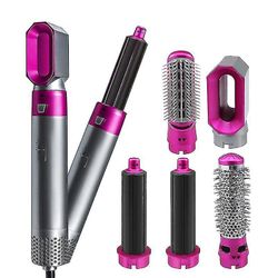 5 i 1 hårtørrer Varmluftsbørste Styler og Volumizer Hair Glattejern Curler