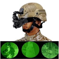 Night Vision NVG10 taktinen päähän asennettava digitaalinen laite monokulaarinen WiFi IP66 jalustalla