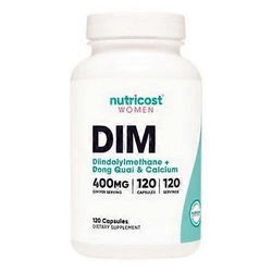 Nutricost DIM naisille kapselit, 400 mg, 120 määrä
