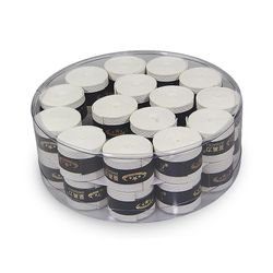 30 stk Tennisketsjer overgrips Padel Over Grips Badminton Over Grips Sved absorberet Wraps Bånd Grips Sweatband Grå
