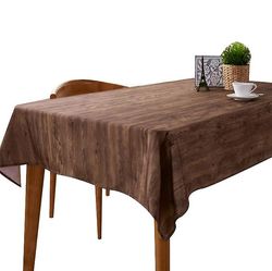 Handuo Træ korn mønster design firkantet dug middag picnic dug 140cm*220cm