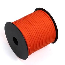 7-core Paracord reb 4mm udendørs polyester faldskærmssnor Camping Survival Umbrella Telt Bundle Farve 6 50M