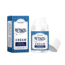 unbrand Naturals Retinol Cream - Ikääntymistä ehkäisevä kosteusvoide kasvoille ja kaulalle, ryppyjen vähentäminen - Retinol Cream ryppyihin - Kiint...