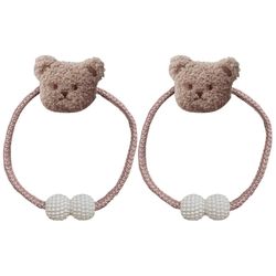 Pakkaus 2 kukkakorostusverhon pidikkeet Soljet kodin sisustukseen olohuoneeseen, makuuhuoneeseen ja lasten tilaan khaki-karhu