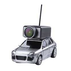 Wltoys FPV RC -autolle Wifi HD -kameralla 2.4G RC miniautot 1:64 mittakaavassa sisäänrakennettu gyrovalokuvaus Vid Silver Gray