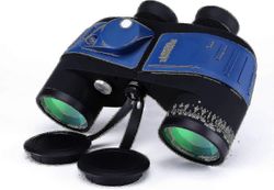 10x50 merijalkaväen sotilaskiikarit aikuisille, vedenpitävä kiikari etäisyysmittarilla kompassi bak4