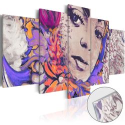 IlyDecor Quadro su vetro acrilico - Urban fe [Glas]