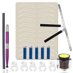 Barsinfi Eyebrow Microblading Kit Eyebrow Microblading Set mustekupin pidikkeen terällä
