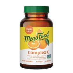 Megafood Complex C 60 -välilehdet - immuunituki, C-vitamiinin päivittäinen annos