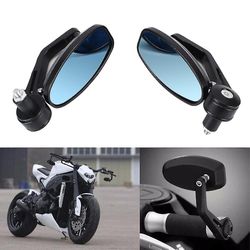 1 par motorcykel cykel trehjulet håndtag Bar bakspejl udvendige spejl egnet til Ducati Honda Yamaha Ktm