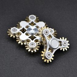 Mxfz Metal Fidget Spinner - Antistress håndlegetøj til voksne og børn - Stress Reliever - Rotation Hand Gyro - Dekompression Gave