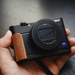 Redkid Sony Rx100 III IV V VI VII -kameralle Pikalukitus L-levykiinnike Sony Rx100m7 Rx100m6 Rx100m5 Rx100m4 Rx100m3 Pähkinä