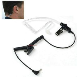 Motorola-kaiutinmikrofoni 3,5 mm: n vain kuuntelu akustinen putkikuuloke kuuloke