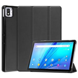 Nahkainen tablettikotelo TCL Tab 10: lle Musta