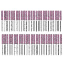 50 kpl pursehiomakiviviila, kiillotushiomatyökalun hiomaterät moottorisahan teroittimeen, 0. f74 Pinksilver-väri