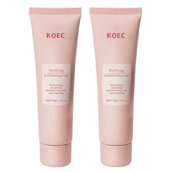 Puhdistavat entsyymit Kuoriva geeli Kuoriva kasvojen kuorinta Kasvojen kuorinta-aineet Kuolleen ihon poistoaine naisille KOEC 2pcs
