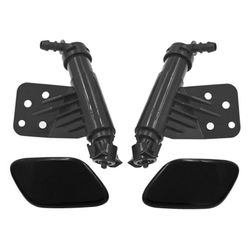 Ajovalojen pesurin suuttimen päävalojen puhdistusruiskupumppu+ kannen korkki KIA Sportage IV:lle 98681H3000 986 musta