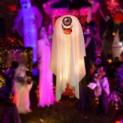 Kuankuanbao Halloween lysende spøkelsesanheng Halloween Familiefest Dekorativt anheng A