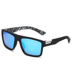 Polariserede solbriller Unisex Square Vintage solbriller Cykel Solbrille Polariserede solbriller Retro Feminino til kvinder Mænd E polarized