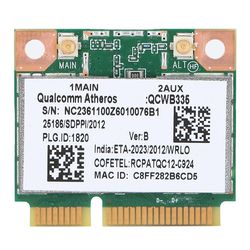 Qualcomm Atheros AR9565 QCWB335 150M Mini PCI E Bluetooth langaton verkkokortti universaali