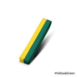 1kpl kamppailulajit karate judo taekwondo ammattimaiset vyöt judo jiu jitsu vakioteipit suojaava vyötärönauha keltainen/vihreä 1.6M