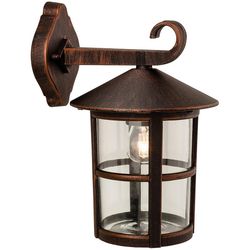 Firstlight Lighting Stratford 1 Lys Udendørs Væg Lantern Downlight Bronze IP44, E27