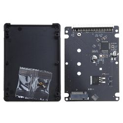 M.2 NGFF SATA SSD til 2,5 IDE 44pin konverteradapter M.2 NGFF til IDE-adapter Sort