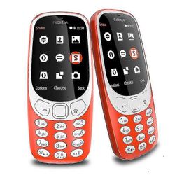 Uusi 3310-puhelin - 2,4 tuuman ei-älykäs baaripuhelin senioreille, joilla on kaksi sim-korttia, kovat merkit punainen