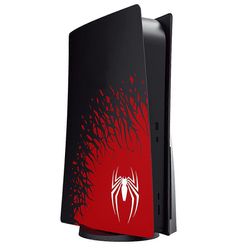 Hämähäkin vaihtokuori PS5:n suojakuorelle Kova etulevy