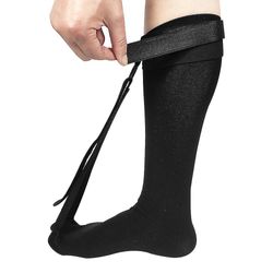 Yuzee ortopedisk hæl spur plantar fasciitt sokk natt splint støtte støtte støtte L-XL