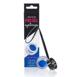 BeautyUK Kauneus UK Pro Geeli Eyeliner Koboltti Sininen 4,5g