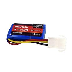 Qingdaojimudianzishangwuyouxiangongsi 6.4V 2S 650mAh Li-akku/ EL4.5-3P naaras P-TO-R RC-kuorma-autoon, autoon ja pikaveneeseen A-Battery