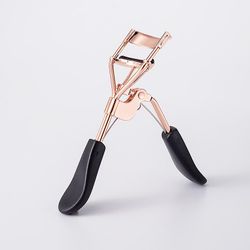 Rose Gold Øjenvipper Curler Øjenvipper Warping Mini Shaping Portable Eye Makeup Tool for begyndere Rose gyldne and palme håndtag
