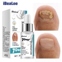 Ibealee 7days Reparasjon Nail sopp behandlinger essensen fotpleie serum tå