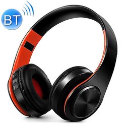 JVY LPT660 trådløs foldbar sport stereo musik Bluetooth-telefoner Øretelefoner understøtter TF-kort (orange)